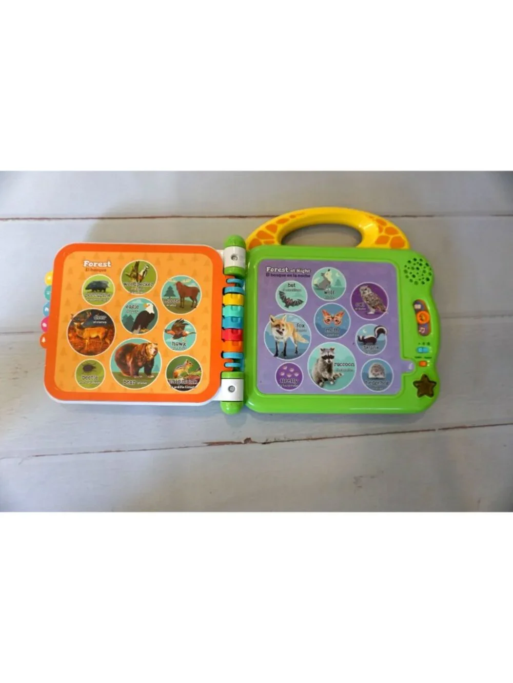 LeapFrog Kids Multicolor 100 Animals Book – Interactive